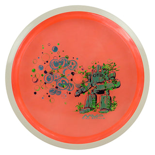 MVP Discs Sports Project Lab Coat OTB Open 2026 Proton Tesla Distance Driver Orange/Teal 172 grams