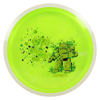 MVP Discs Sports Project Lab Coat OTB Open 2026 Proton Tesla Distance Driver Neon Green/Gold 172 grams