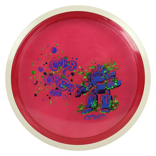 MVP Discs Sports Project Lab Coat OTB Open 2026 Proton Tesla Distance Driver Red/Blue 172 grams