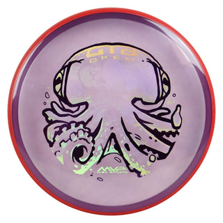 Axiom Discs Project Lab Coat OTB Open 2026 Proton Soft Proxy Putt and Approach Purple/Blue 173 grams