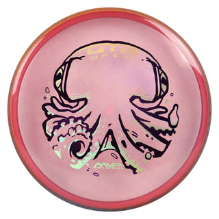 Axiom Discs Project Lab Coat OTB Open 2026 Proton Soft Proxy Putt and Approach Pink/Red Purple 173 grams
