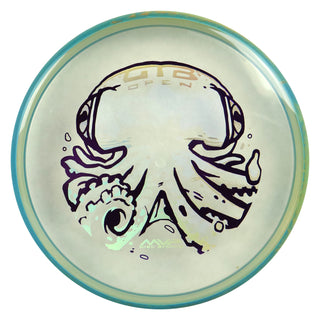 Axiom Discs Project Lab Coat OTB Open 2026 Proton Soft Proxy Putt and Approach Clear/Blue Orange 173 grams