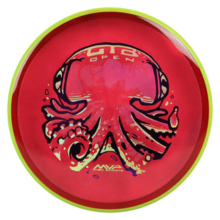 Axiom Discs Project Lab Coat OTB Open 2026 Proton Soft Proxy Putt and Approach Red/Yellow 173 grams