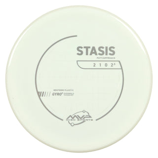 MVP Discs Sports Project Lab Coat Neutron Stasis Putt and Approach 2/1/0/2.5 White 168 grams