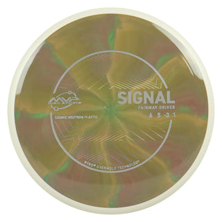 MVP Discs Sports Project Lab Coat Cosmic Neutron Signal Fairway Driver 6/5/-3/1 Green Red 168 grams