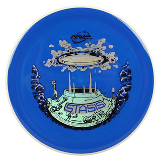 MVP Discs Sports Project Lab Coat Neutron Stasis Special Edition Putt and Approach Dark Blue 168 grams