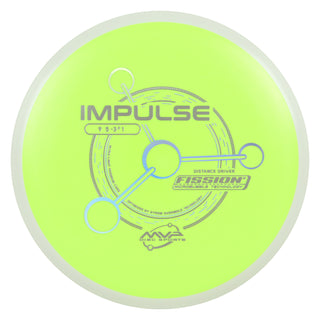 MVP Discs Sports Project Lab Coat Fission Impulse Distance Driver 9/5/-3.5/1 DayGlo 139 grams