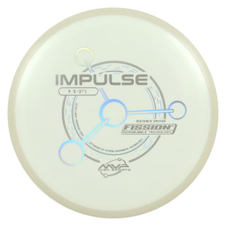 MVP Discs Sports Project Lab Coat Fission Impulse Distance Driver 9/5/-3.5/1 White 165 grams