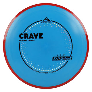Axiom Discs Project Lab Coat Fission Crave Fairway Driver 6.5/5/-1.5/1 Blue/Red 140 grams