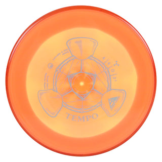Axiom Disc Golf Neutron Tempo Putter 4/4/0/2.5 Peach Blend/Red Orange 175 grams