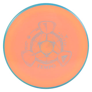 Axiom Disc Golf Neutron Tempo Putter 4/4/0/2.5 Peach/Blue Blend 175 grams
