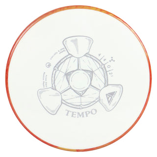 Axiom Disc Golf Neutron Tempo Putter 4/4/0/2.5 White/Yellow Red 175 grams