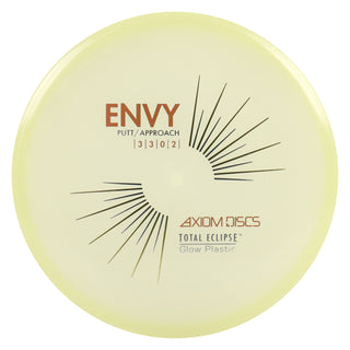 Axiom Disc Golf Total Eclipse Glow 2.0 Envy Putter 3/3/0/2 Blue Glow 2.0 Plate/Green Glow 2.0 Rim 174 grams