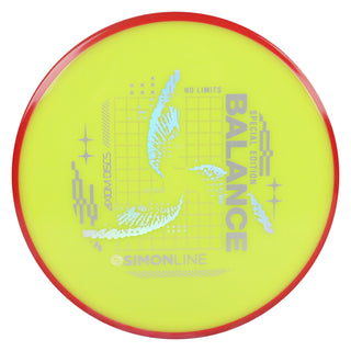 Axiom Disc Golf Neutron Balance Simon Lizotte Edition SE Midrange 5/5/0/2 Yellow/Red 173 grams