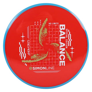 Axiom Disc Golf Neutron Balance Simon Lizotte Edition SE Midrange 5/5/0/2 Red/Blue 168 grams