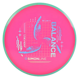 Axiom Disc Golf Neutron Balance Simon Lizotte Edition SE Midrange 5/5/0/2 Hot Pink/Teal Blend 177 grams