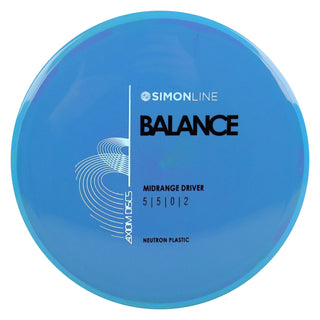 Axiom Disc Golf Neutron Balance Simon Lizotte Edition Midrange 5/5/0/2 Storm Blue/Blue 168 grams