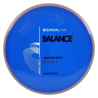 Axiom Disc Golf Neutron Balance Simon Lizotte Edition Midrange 5/5/0/2 Dark Blue/Dark Blush 176 grams