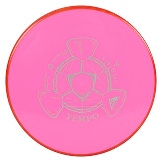 Axiom Disc Golf Neutron Tempo Putter 4/4/0/2.5 Pink/Red Orange 173 grams