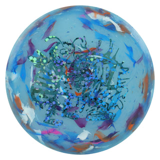 Discraft Disc Golf Jawbreaker Light Weight Buzzz Midrange 5/4/-1/1 Blue/Blue Flowers 123g