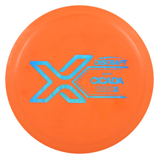 Discraft Disc Golf X Line Cicada Fairway Driver 7/6/-1/1 Orange/Blue Holo 164-166g