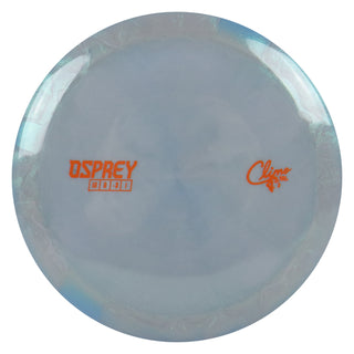 Climo Disc Golf LE Special Blend Osprey Distance Driver 10/6/-3/1 Grey Blue/Orange 174 grams