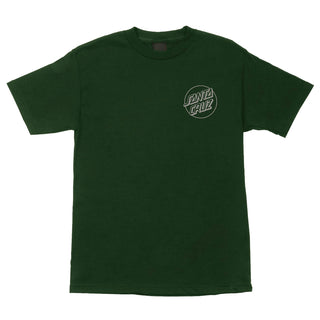 Santa Cruz Skateboards Shirt Opus Dot Forest/Grey