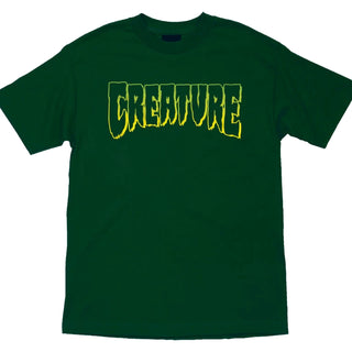 Creature Shirt Logo Outline Kelly Green