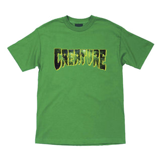 Creature Shirt Space Logo Kelly Green