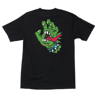 Santa Cruz Skateboards Shirt Meek OG Slasher Hand Pigment Black