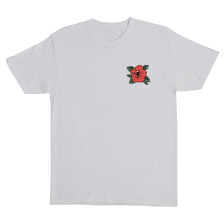 Santa Cruz Skateboards Shirt Screaming Hibiscus Dot Ash