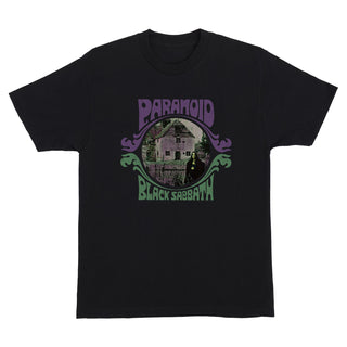 OJ Wheels Shirt Black Sabbath Paranoid Witch Black