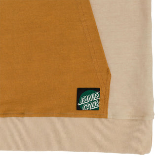 Santa Cruz Skateboards Hoody SC Salvage Pullover Eco Tan Ochre