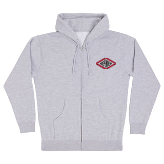 Independent Trucks Hoody Scroll 2 Zip Grey Heather