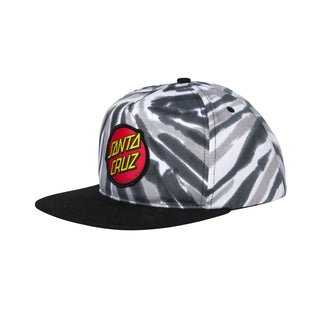 Santa Cruz Hat Classic Snapback Mid Twist Black/Black