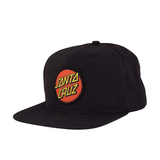 Santa Cruz Hat Classic Snapback Black