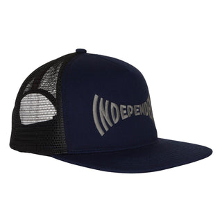 Independent Skateboard Hat Span Mesh Trucker Navy/Black OS