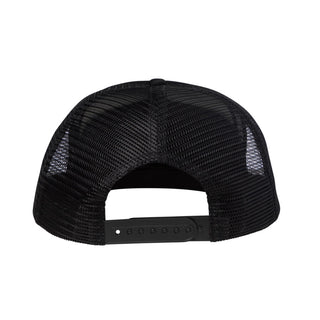 Slime Balls Skateboard Wheels Hat SB Logo Flame Mesh Trucker Black