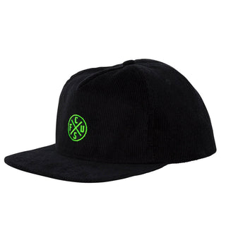 Creature Skateboards Hat Contrast Snapback Black