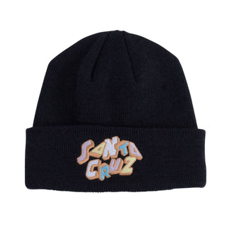 Santa Cruz Skateboards Beanie Color Scattered Strip Black