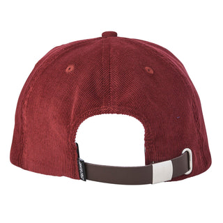 Santa Cruz Skateboards Hat Screaming Wave Strapback Maroon OS