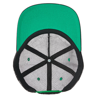 Creature Skateboards Hat Fiend Flash Snapback Black Mesh