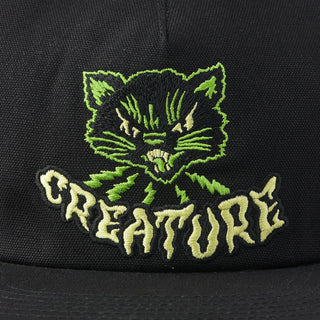 Creature Skateboards Hat The Creeper Strapback Black