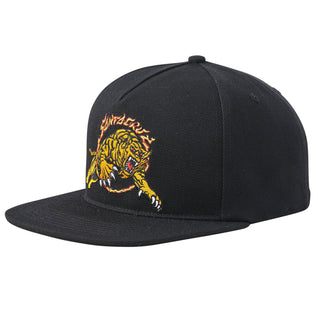 Santa Cruz Skateboards Hat Salba Tiger Snapback Black OS