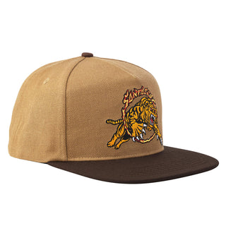 Santa Cruz Skateboards Hat Salba Tiger Snapback Khaki/Brown OS