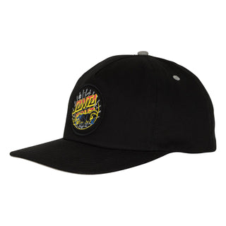 Santa Cruz Skateboard Hat Kendall Wolf Dot Black OS
