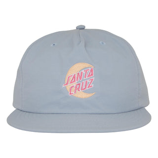 Santa Cruz Skateboards Hat Mini Moon Dot Snapback Womens Powder