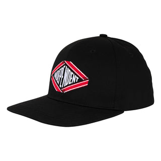 Independent Trucks Hat Scroll 2 Snapback Unstructured Black