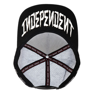 Independent Trucks Hat Dressen Skull Rose Snapback White/Black