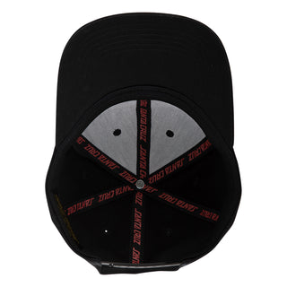 Santa Cruz Skateboards Hat Loco Dot Snapback Black